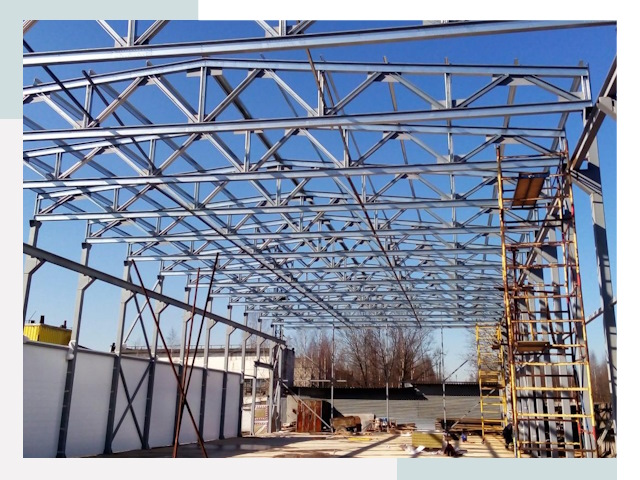 Строительство цехов в Людиново от 611 руб. под ключ