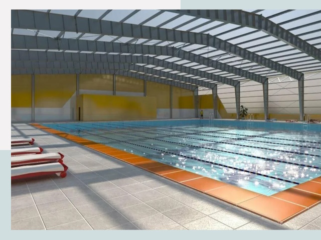 Строительство крытых бассейнов в Людинове