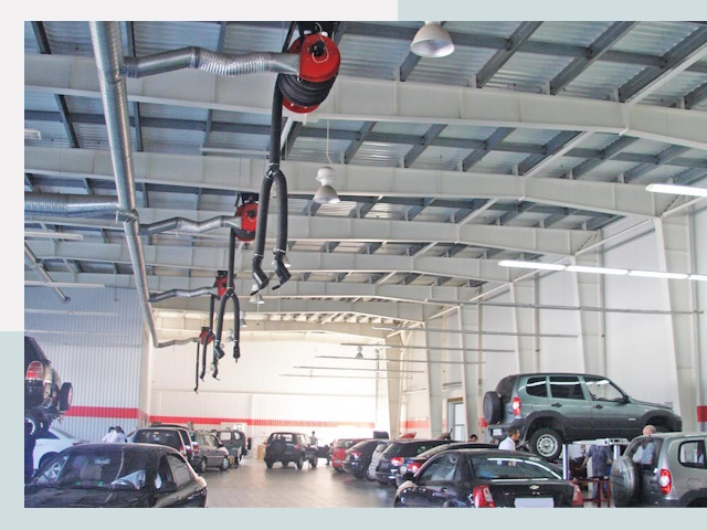 Строительство автосалонов из металлоконструкций от 611 руб.