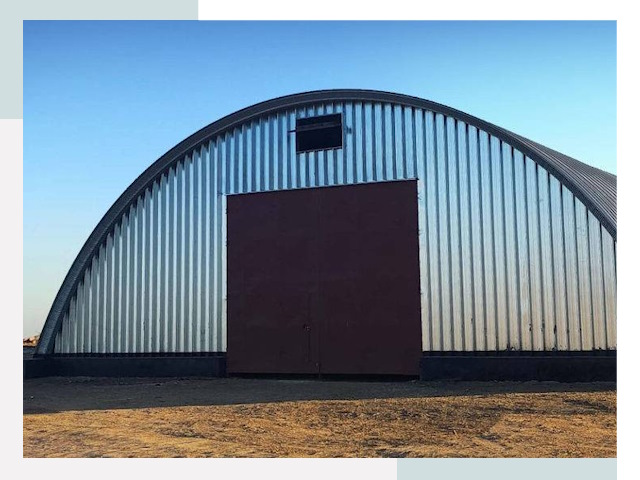 Арочные ангары в Людинове