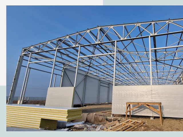 Утепленные ангары в Людиново от 611 руб. за м²