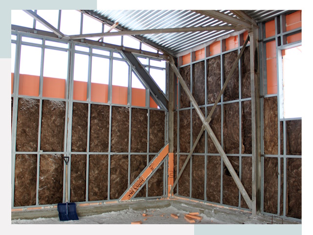 Утепленные ангары в Людинове