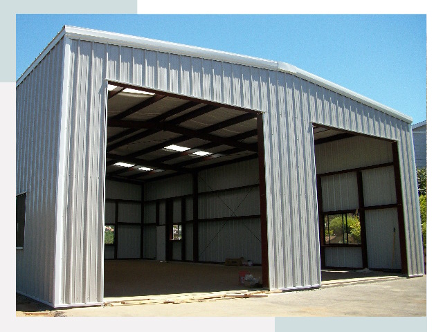 Легковозводимые ангары в Людинове