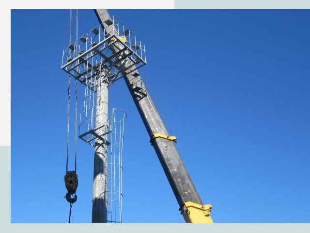 Монтаж осветительных мачт в Людиново от 611 руб.