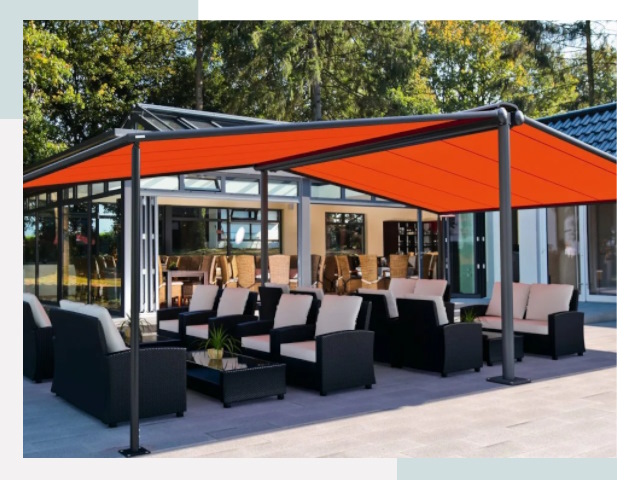 Навесы для кафе и ресторанов в Людинове