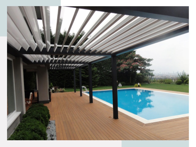 Перголы в Людинове