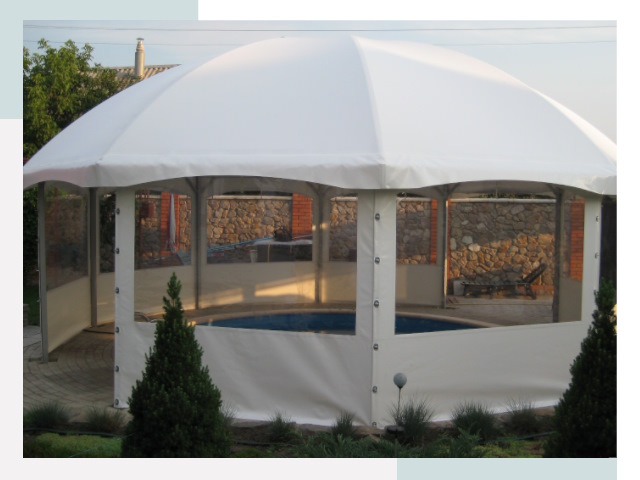 Тентовые павильоны в Людинове