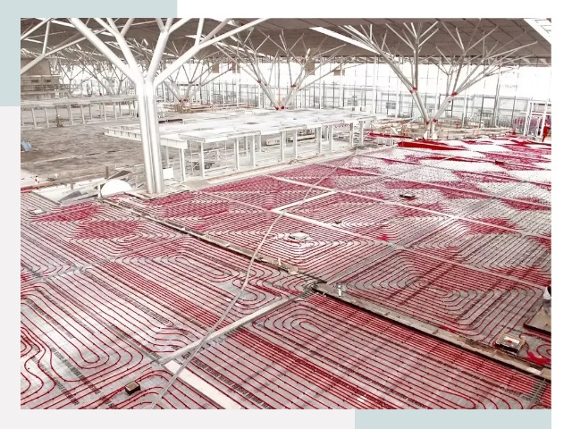 Отопление ангаров в Людинове