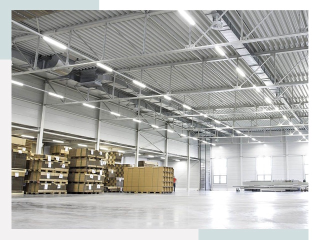 Освещение ангаров в Людинове