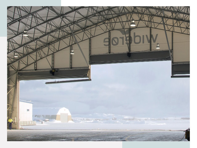 Ворота для ангаров в Людинове