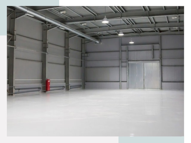 Полы для ангаров в Людинове