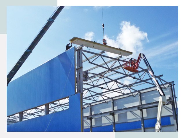 Монтаж сэндвич-панелей в Людинове