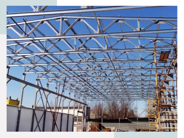 Металлокаркасы для складов в Людинове